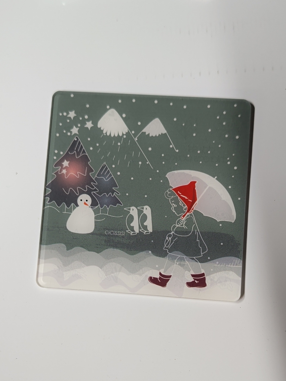 RARE Nail Art Stamping Plate Cici & Sisi children's Park 04